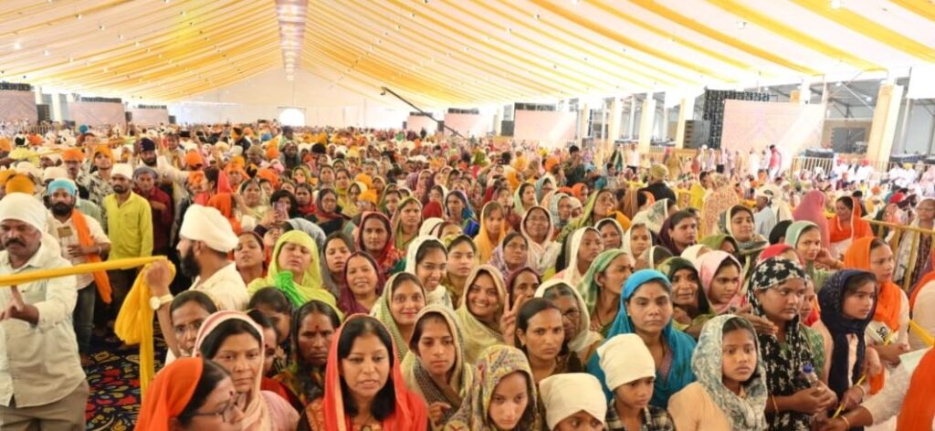Millions of devotees visited the shrine amidst