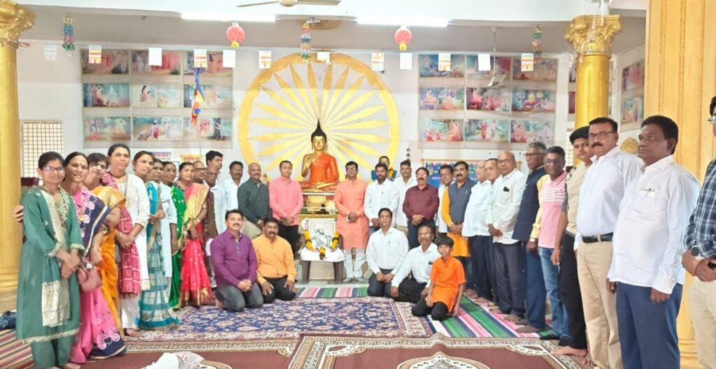 Shiv Jayanti in full swing at Dhammagiri Buddha Vihara