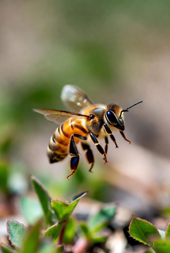Bee attack; Father and son injured