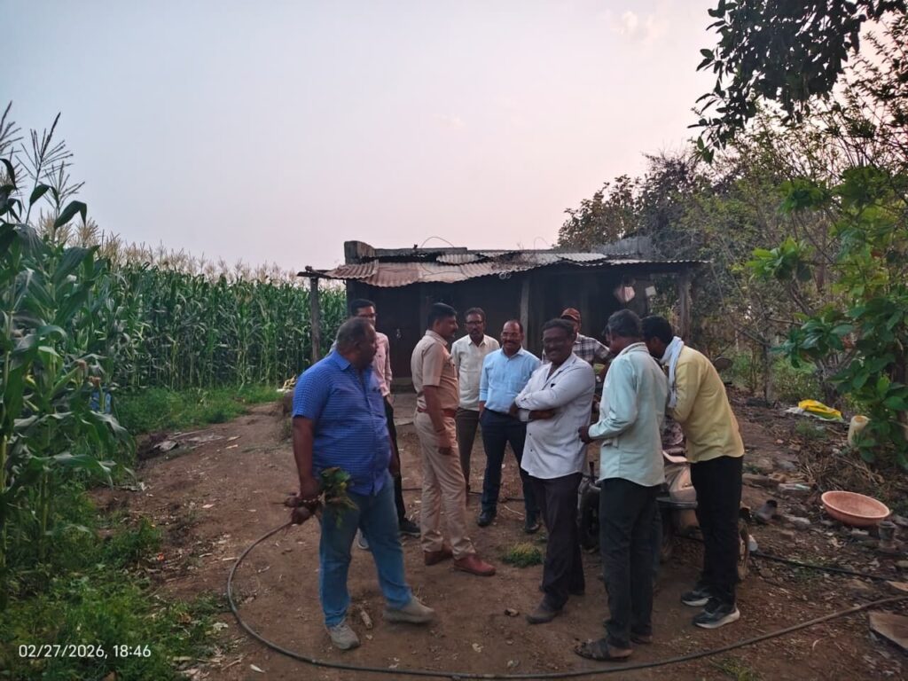 The woman climbed a tree as soon as she saw a leopard