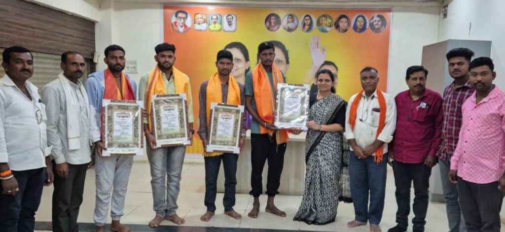 Five youths recruited into security forces at once