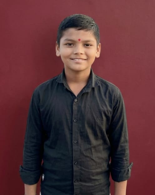 Little Vinit's success brought tears to his parents' eyes.