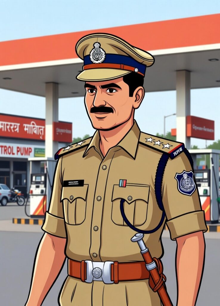 Police presence at petrol pumps now