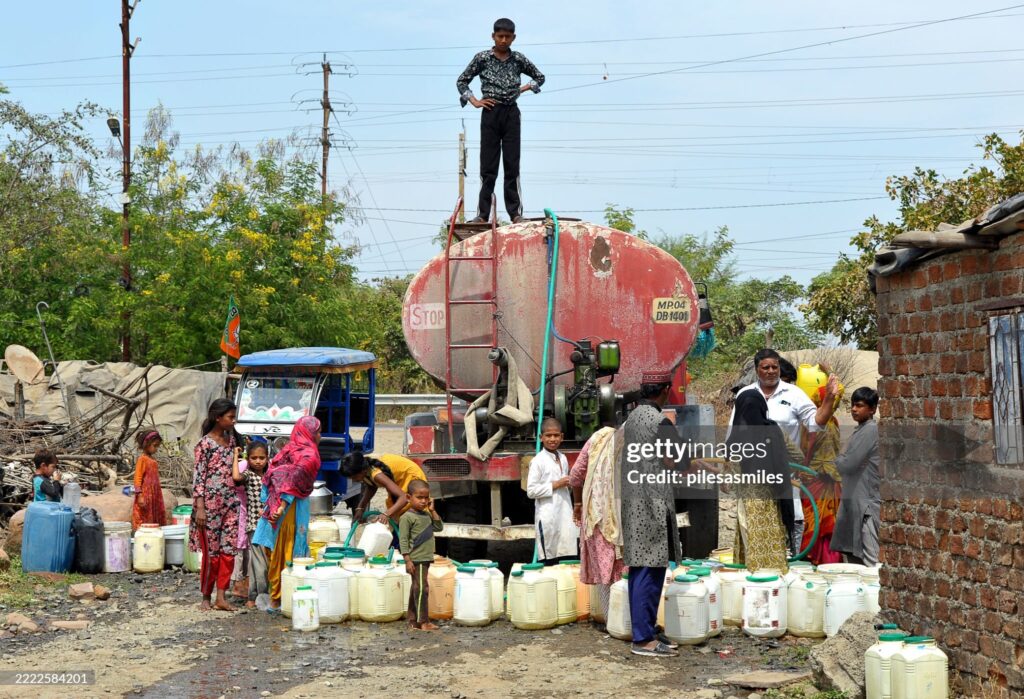 Three villages face water shortage
