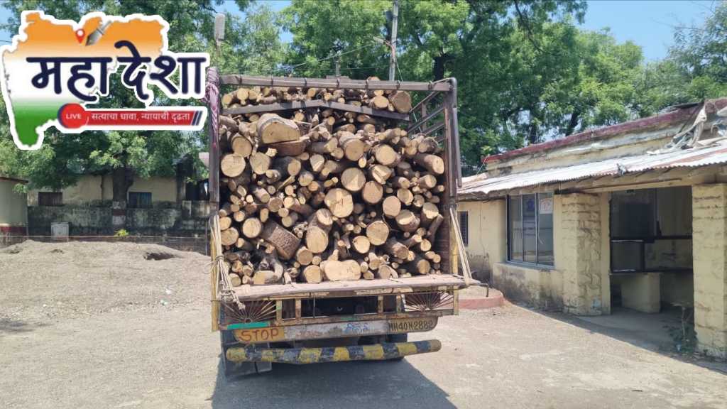 Police Launch Bold Crackdown on Illegal Tree Felling at Malkapur Pangra