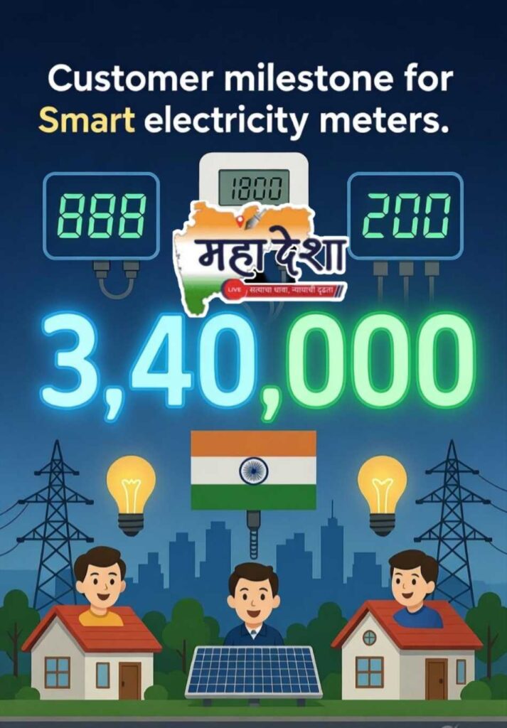 3 lakh 40 thousand customers have smart TOD meters