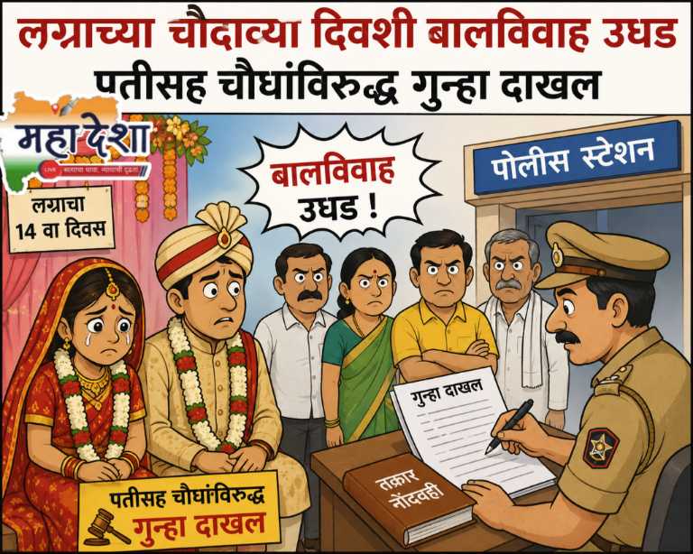 Child marriage comes to light on the fourteenth day of marriage.