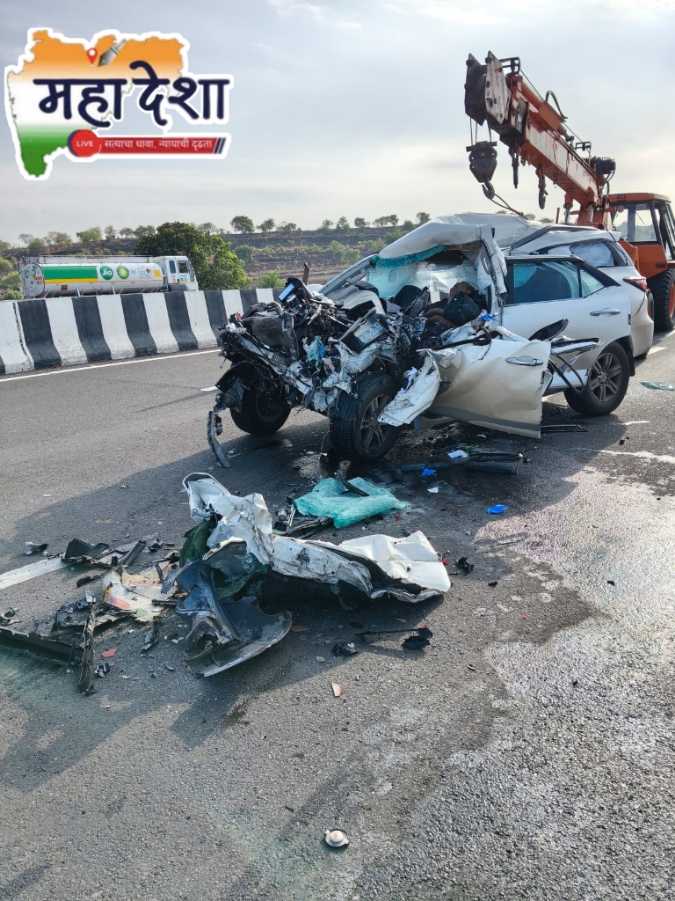 Doctor couple dies in accident on Samruddhi Expressway