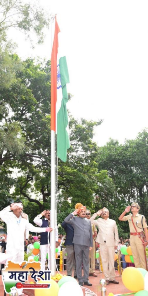 All-round progress of Buldhana district: Guardian Minister Makarand Patil's statement on the 80th Independence Day.