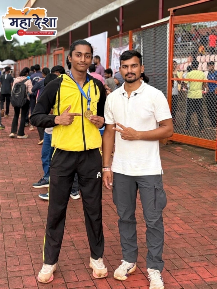 Buldhana's golden son, on the verge of a national record.
