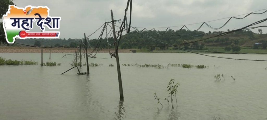 Plunder of the irrigation system in the Matala farmland