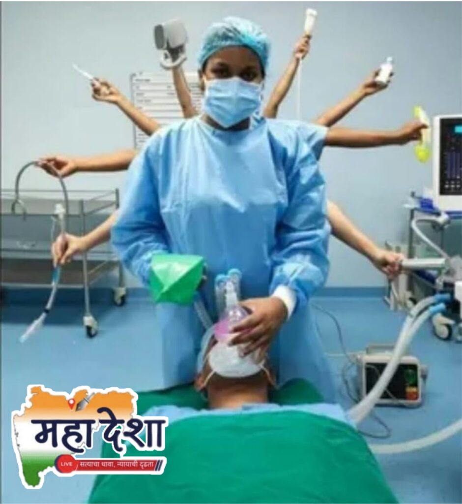 The ‘True Navdurgas’ Busy Serving Patients During the Nine Days of Navratri